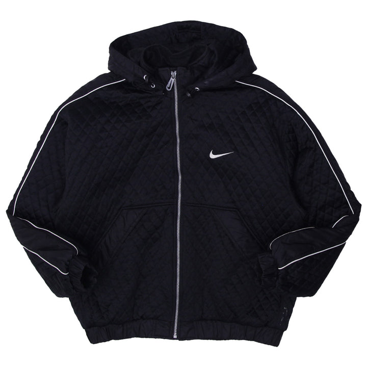 Vintage Nike Quilted Puffer Hooded Jacket