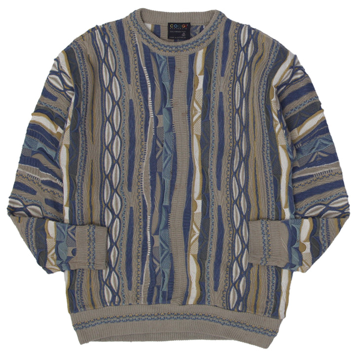 Vintage Coogi Australia 100% New Wool 3D Knit Sweater