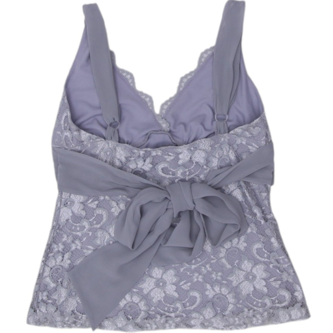 Y2K Ladies Fredericks Of Hollywood Sleeveless Lace Top