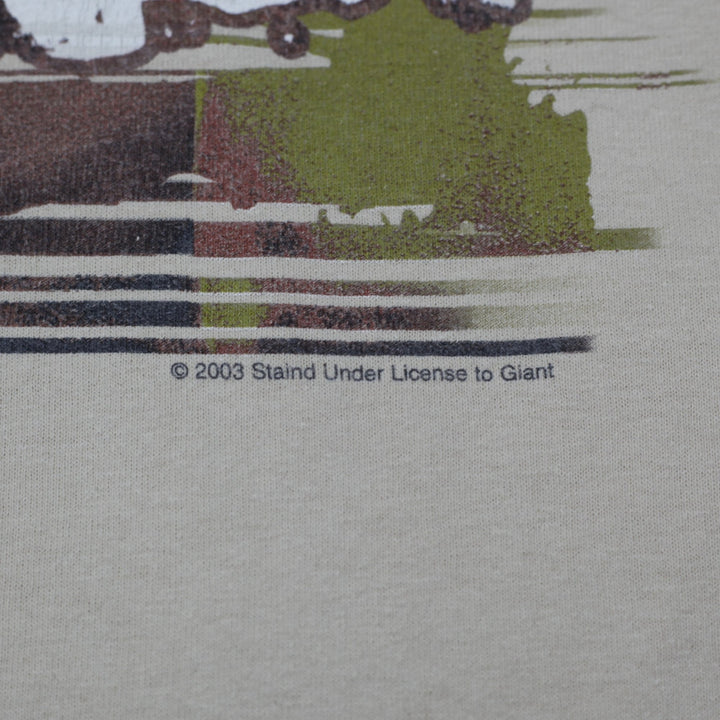 Vintage 2003 AAA Staind Concert Tour Band T-Shirt =Made in USA Size XL