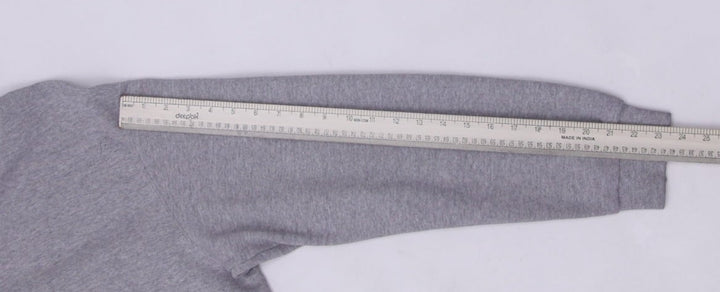 Vintage Nike Embroidered Center Swoosh Logo Gray Pullover Hoodie M | Migration_Hoodies - View 8 | Fashion Rerun