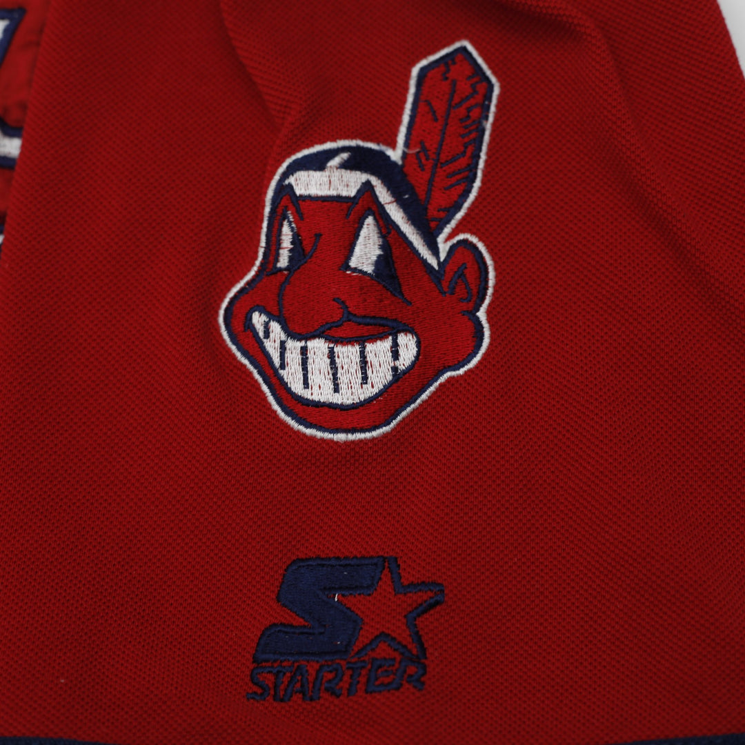 Vintage 90s Starter Cleveland Indians Baseball Jersey