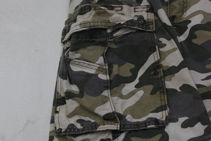 Mens Carhartt Relaxed Fit Cargo Camo Short