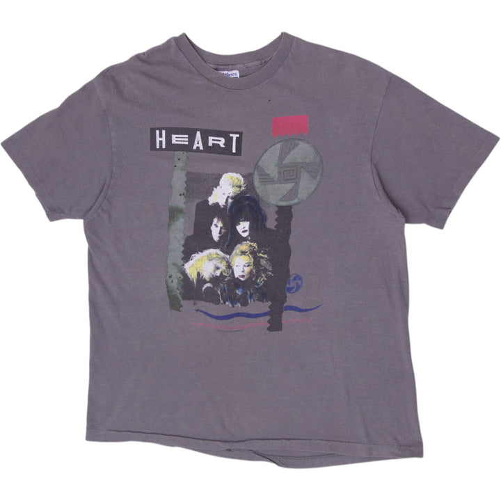 Vintage Vintage 1987 Heart Bad Animals Tour T-Shirt Size XL