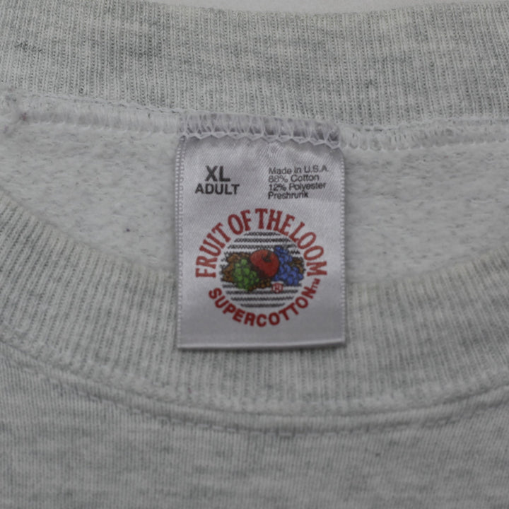 Vintage Mens Fruit of the Loom Polar Bear Graphic Sweatshirt Made in USA Size XL | Migration_Sweatshirts - Ba | Fashion Rerun