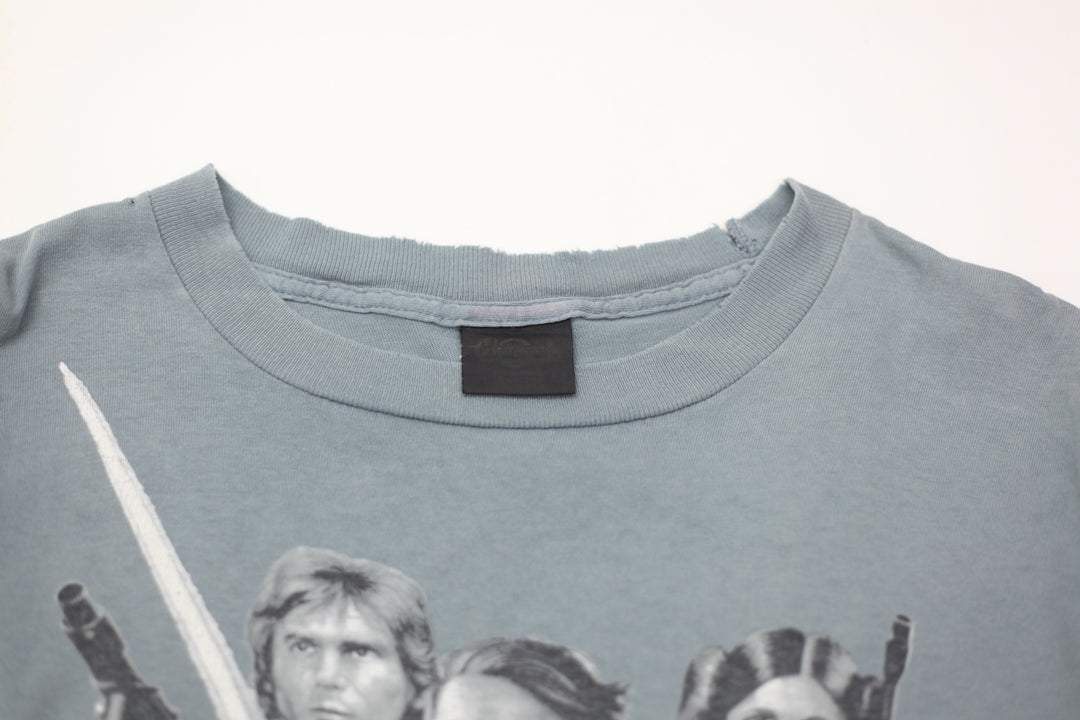 1995 Vintage Lucas Films Star Wars T-Shirt S.Stitch Made In USA Changes L