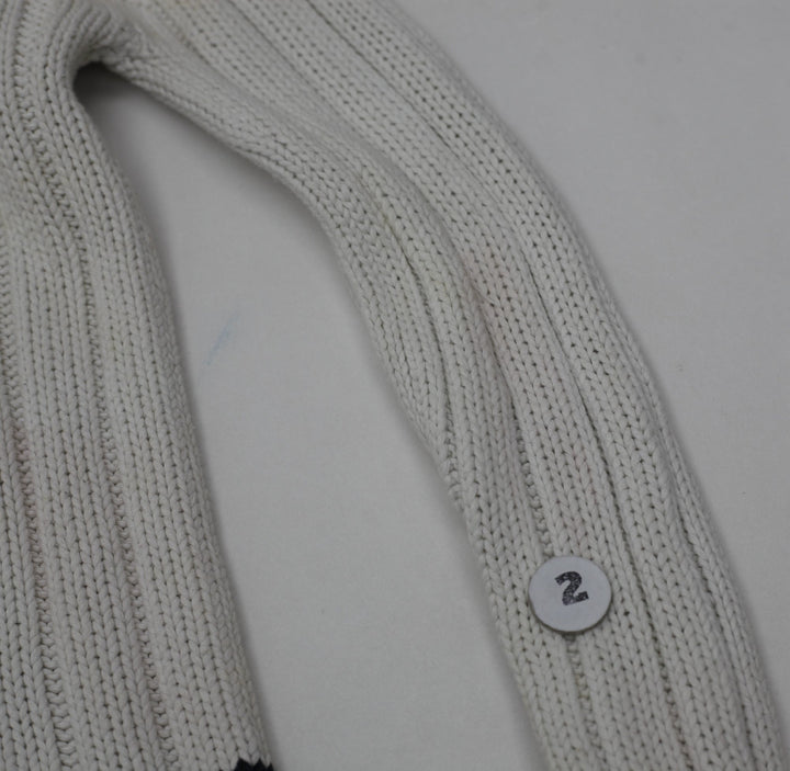 Vintage Ladies Polo Ralph Lauren American Flag Knit Sweater Small 100% Cotton