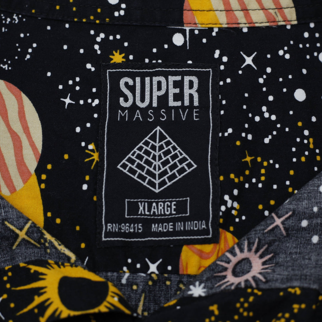 Super Massive Space Graphic Shirt Size XL | Migration_Shirts MJ DROP - Back View | Fashion Rerun