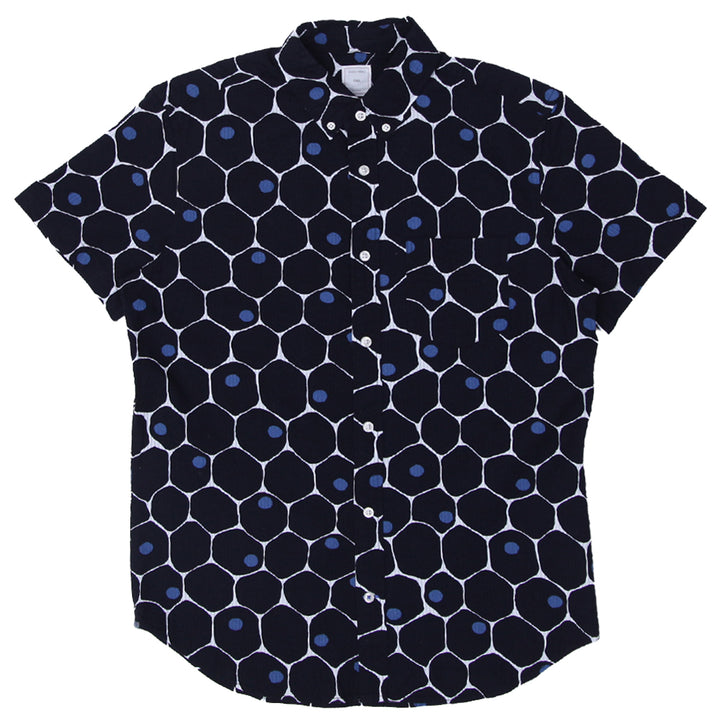 Mens GAP Short Sleeve Printed Shirts - Fashion Rerun Vintage Migration_Shirt