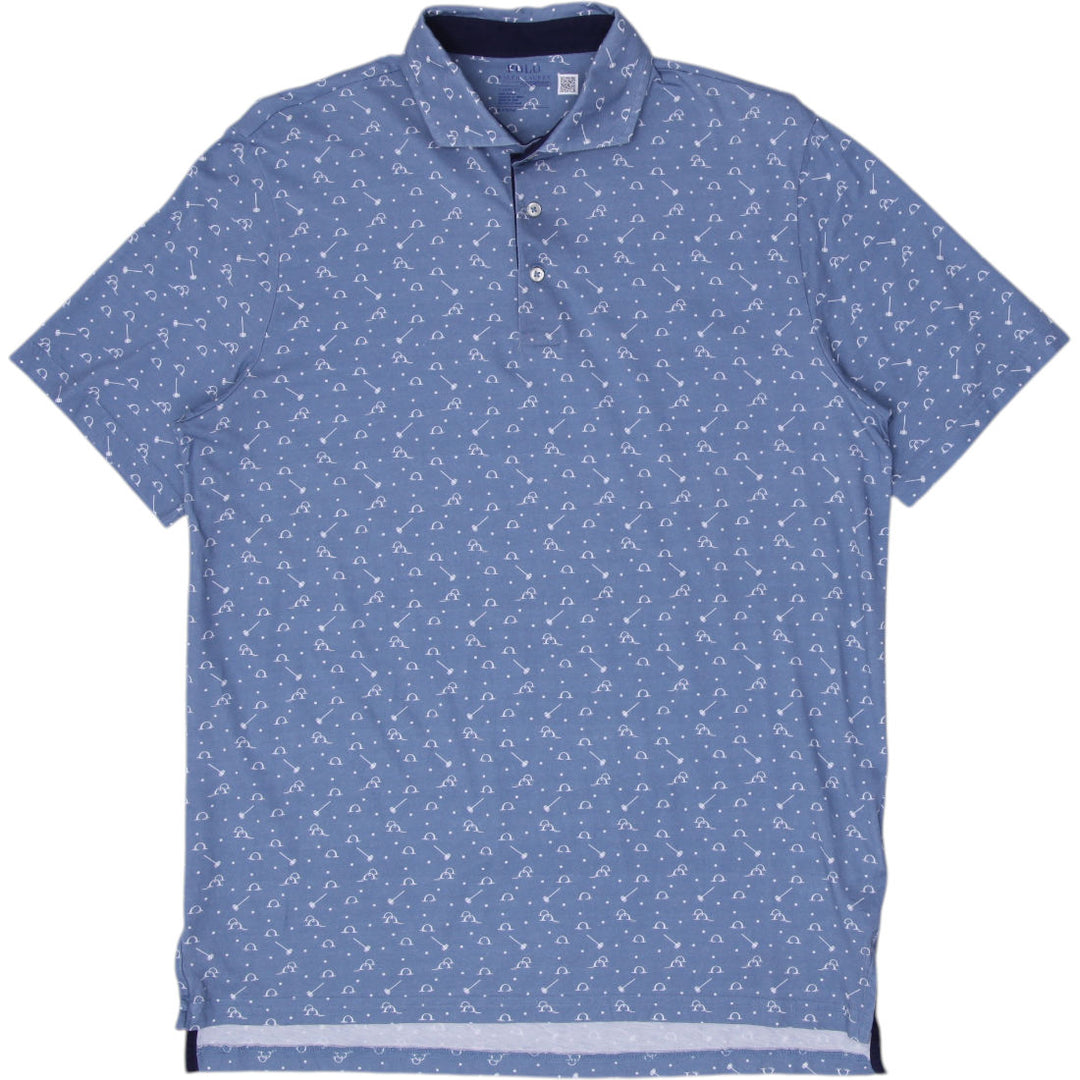 Ralph Lauren Patterned Classic Fit Polo Shirt M | Migration_T-Shirts | Fashion Rerun