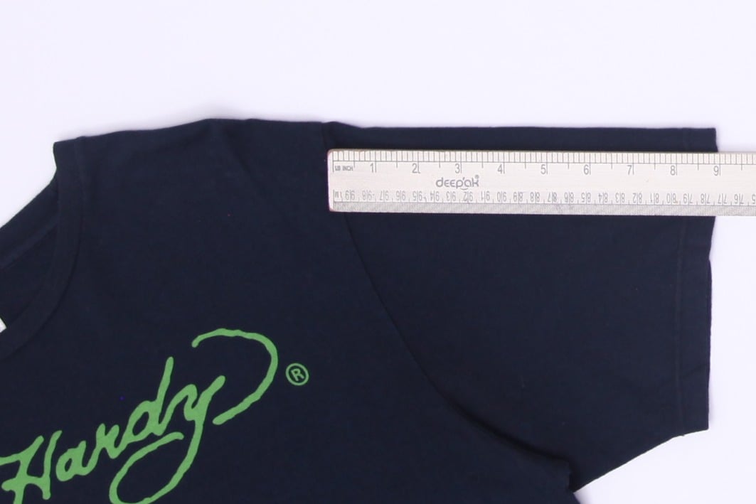 Y2K Mens Ed Hardy Mermaid Trident Rhinestone Archival Size XL
