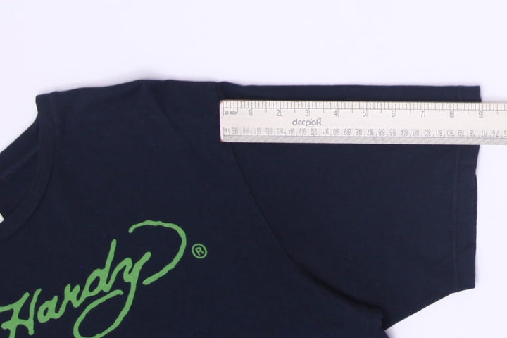 Y2K Mens Ed Hardy Mermaid Trident Rhinestone Archival Size XL