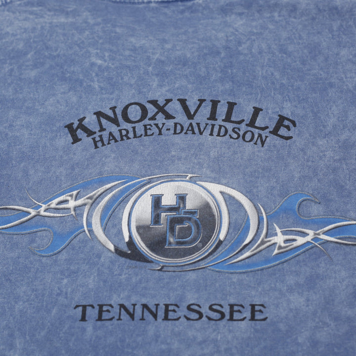 Vintage Harley Davidson Knoxville TN Made In USA Single Stitch T-Shirt Size XL
