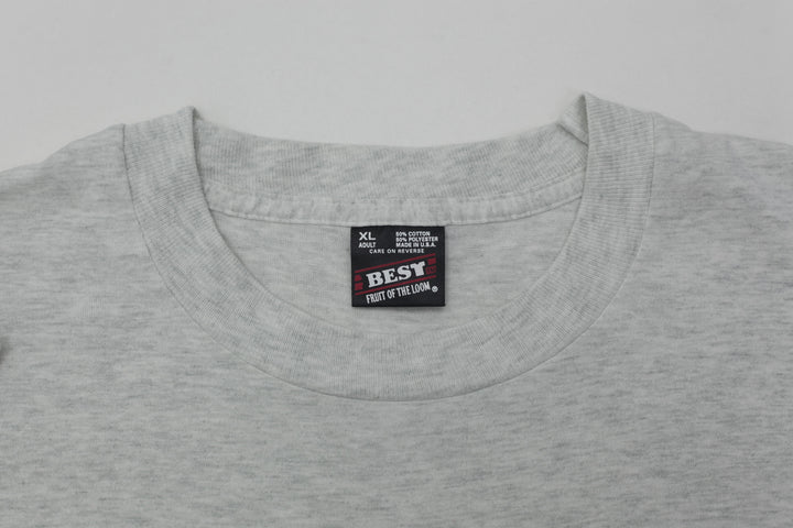 1996 Vintage Mascot Madness Pros Play Hard T-Shirt S.Stitch Made In USA XL