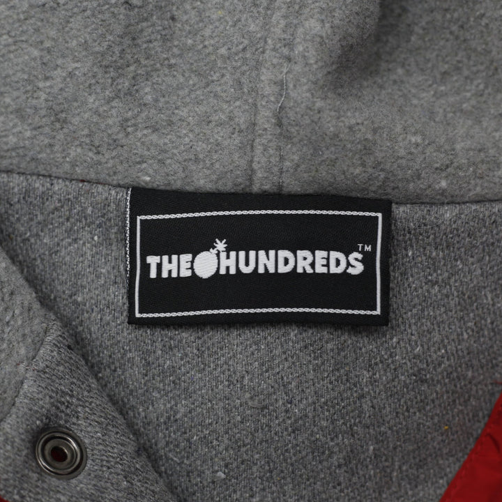 The Hundreds Graphic Varsity Jacket Hoodie Size L | Migration_Jackets SW COLLECTION - Back View | Fashion Rerun