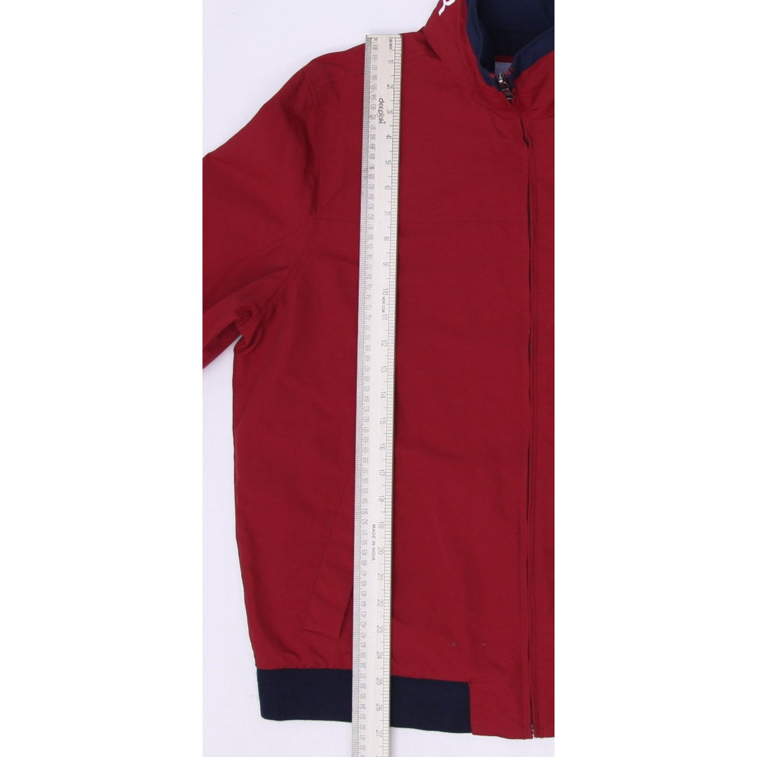 Mens Tommy Hilfiger Jacket Red Full Zip Lightweight Windbreaker Size M | Migration_Jackets - View 6 | Fashion Rerun