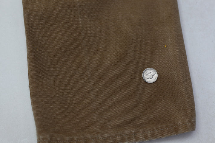 Mens B01 BRN Loose Original Fit Double Knee Carhartt Work Pants