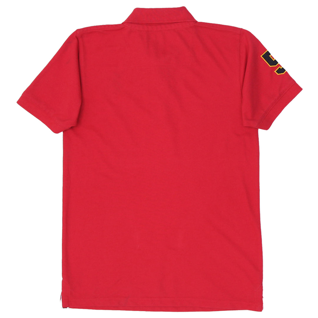 Mens U.S. Polo Assn. 2 Ply Comfort Cotton Polo T-Shirt