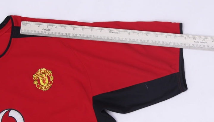 Mens Nike Manchester United 2004-2006 Red Soccer Vodafone Jersey XL | Migration_Jerseys - View 8 | Fashion Rerun