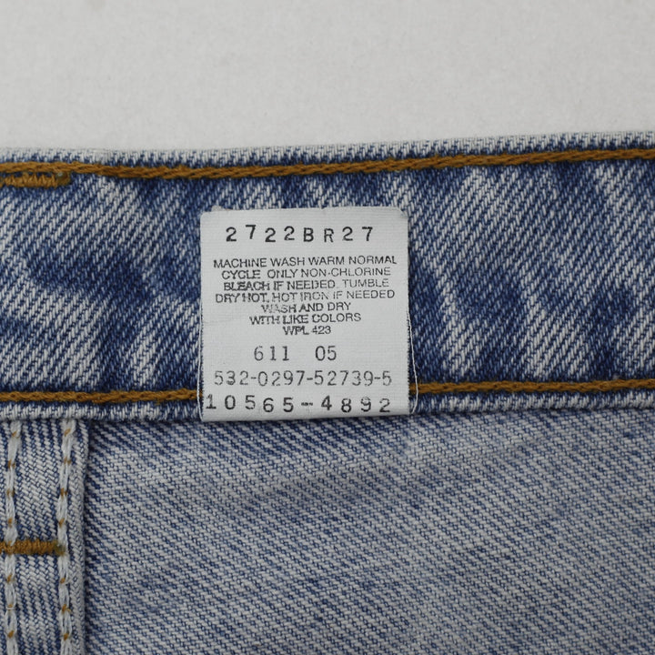Vintage 90s Levi's 565 Wide Leg Jeans Size M | Migration_Jeans - Detail View | Fashion Rerun