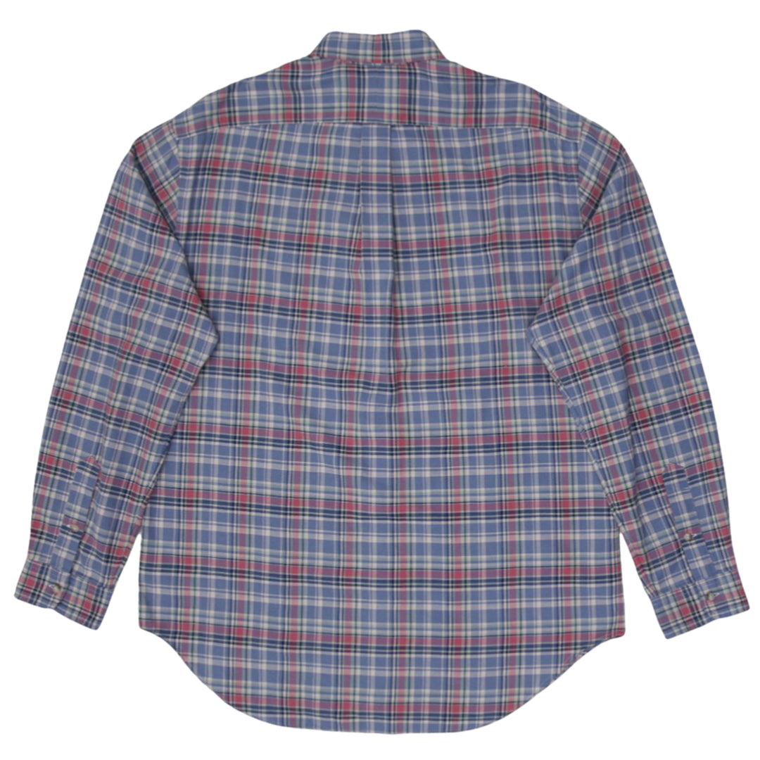 Mens Ralph Lauren Classic Fit Flannel Long Sleeve Shirt