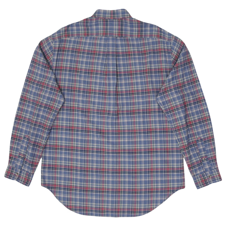 Mens Ralph Lauren Classic Fit Flannel Long Sleeve Shirt