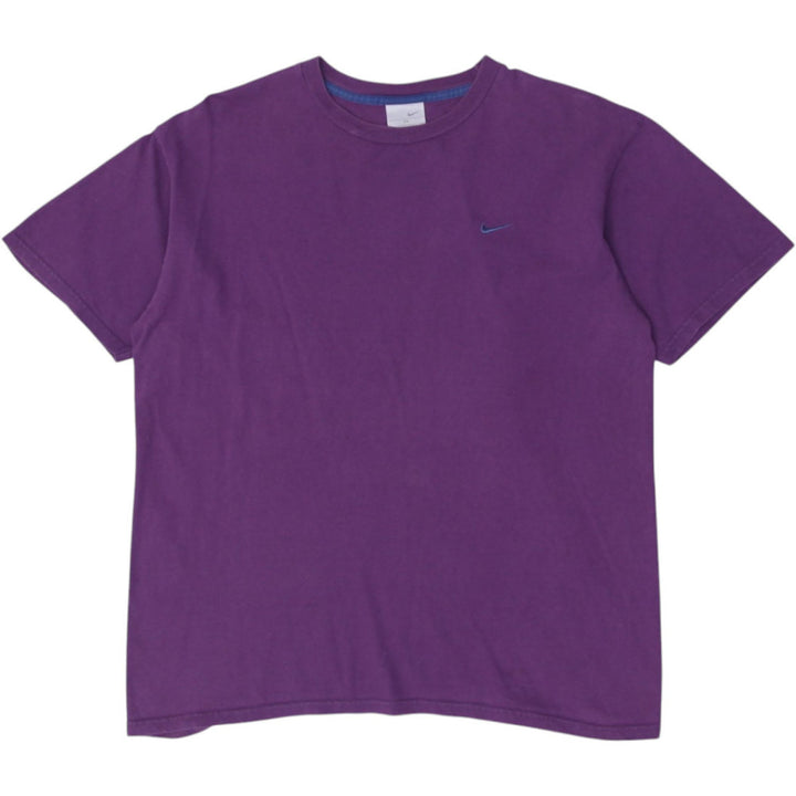 Vintage Mens Nike T-Shirt Purple Short Sleeve Swoosh Logo | Migration_T-Shirts | Fashion Rerun
