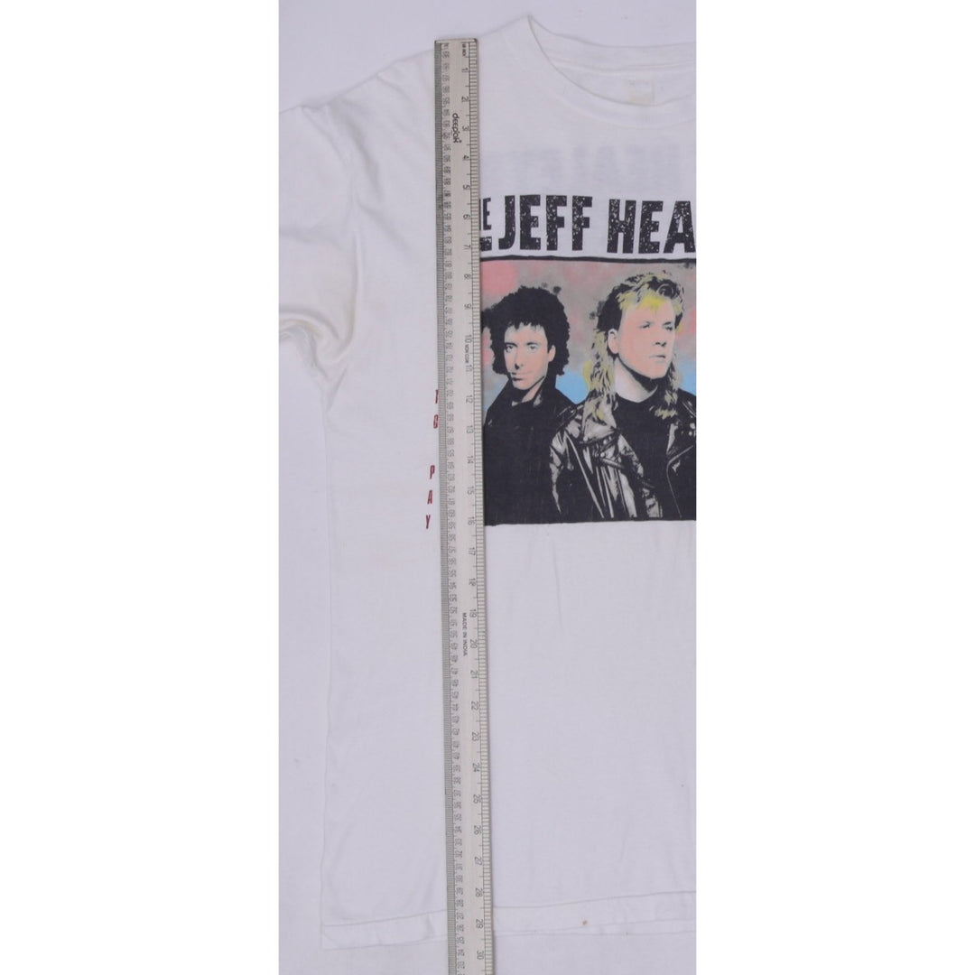 Vintage 1990 The Jeff Healey Band See The Light Hell to Pay Tour T-Shirt Size L | Migration_T-Shirts - View 9 | Fashion Rerun