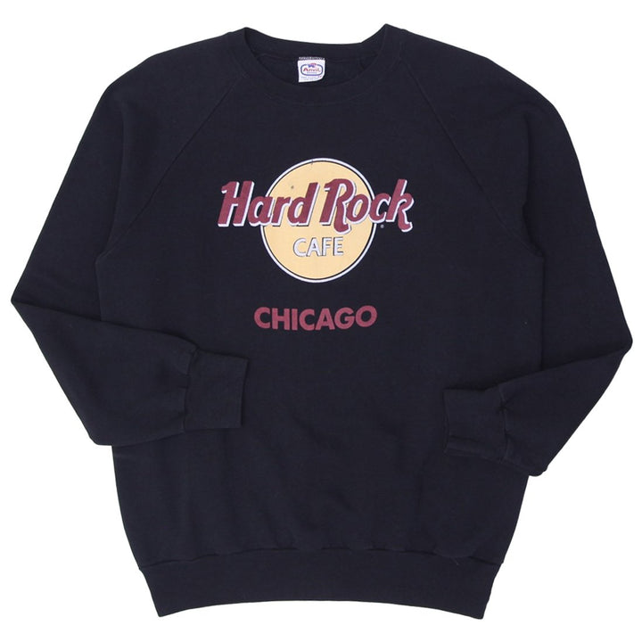 Vintage Anvil Hard Rock Cafe Chicago Sweatshirt Made In USA