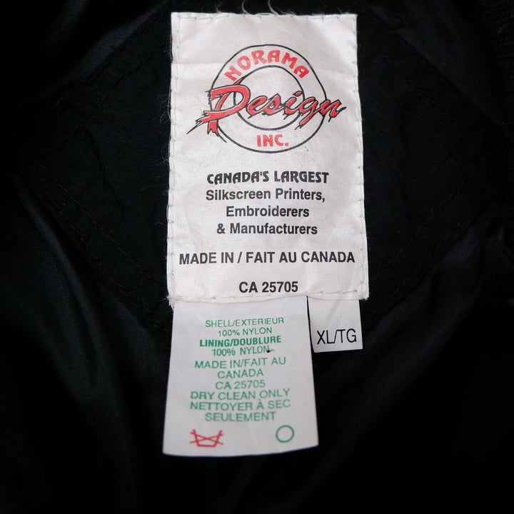 Vintage Norama Design Made In Canada Daytona 500 Button Jacket | Migration_Jackets UAENAT20 - Back View | Fashion Rerun