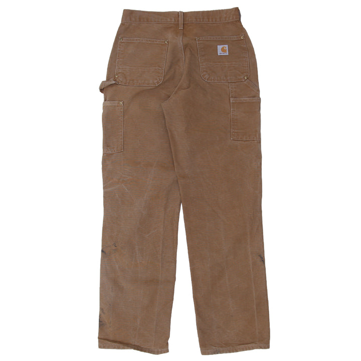 Mens Carhartt B01-BRN Loose Original Fit Double Knee Carpenter Pants - Fashion Rerun Vintage Migration_Pants