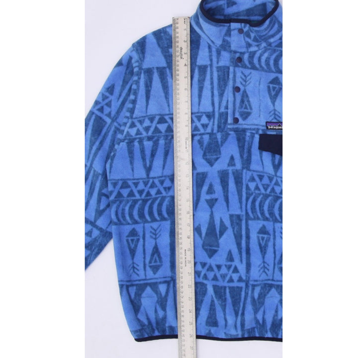 Mens Patagonia Synchilla Snap-T Pullover Aztec Tribal Fishbone