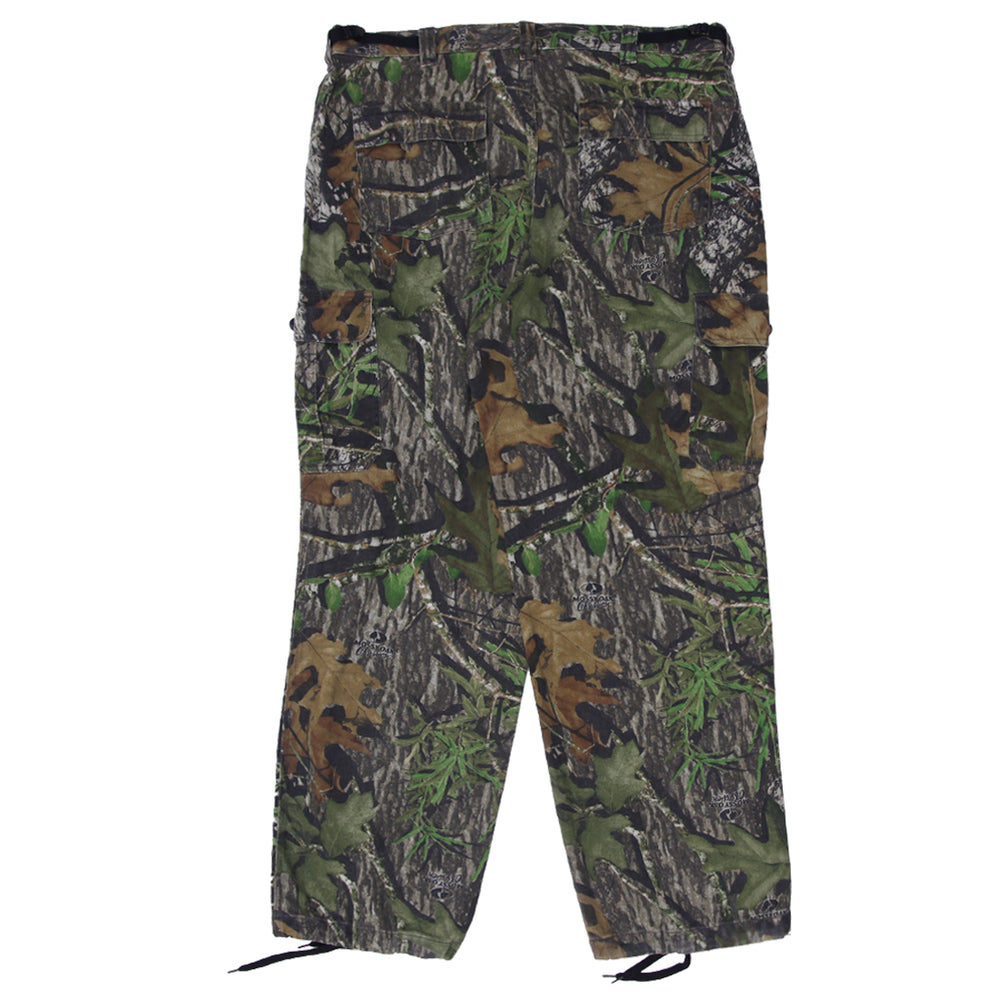 Mens Mossy Oak Field Staff Forest Camo Cargo Pants - Fashion Rerun Vintage Migration_Pants