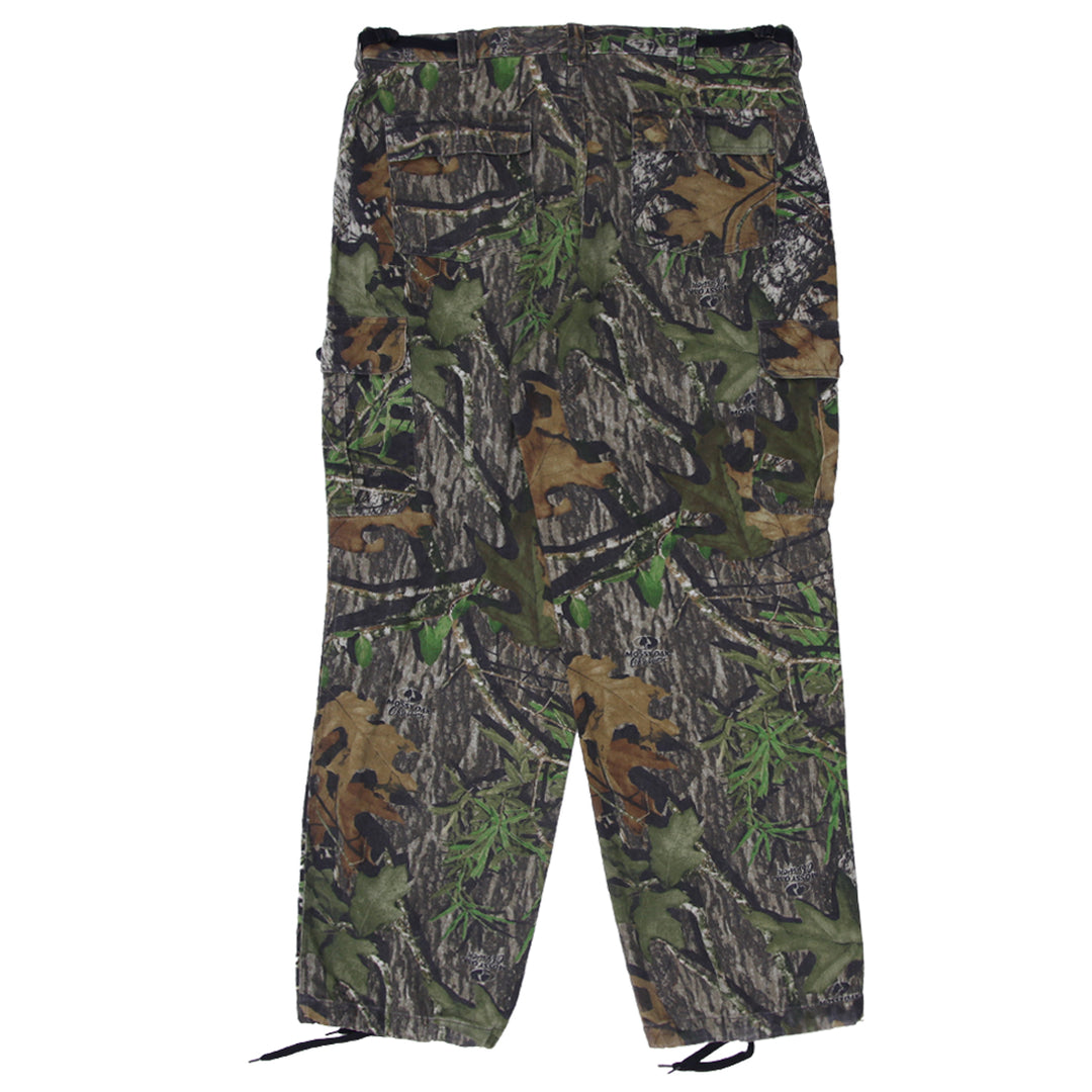 Mens Mossy Oak Field Staff Forest Camo Cargo Pants - Fashion Rerun Vintage Migration_Pants