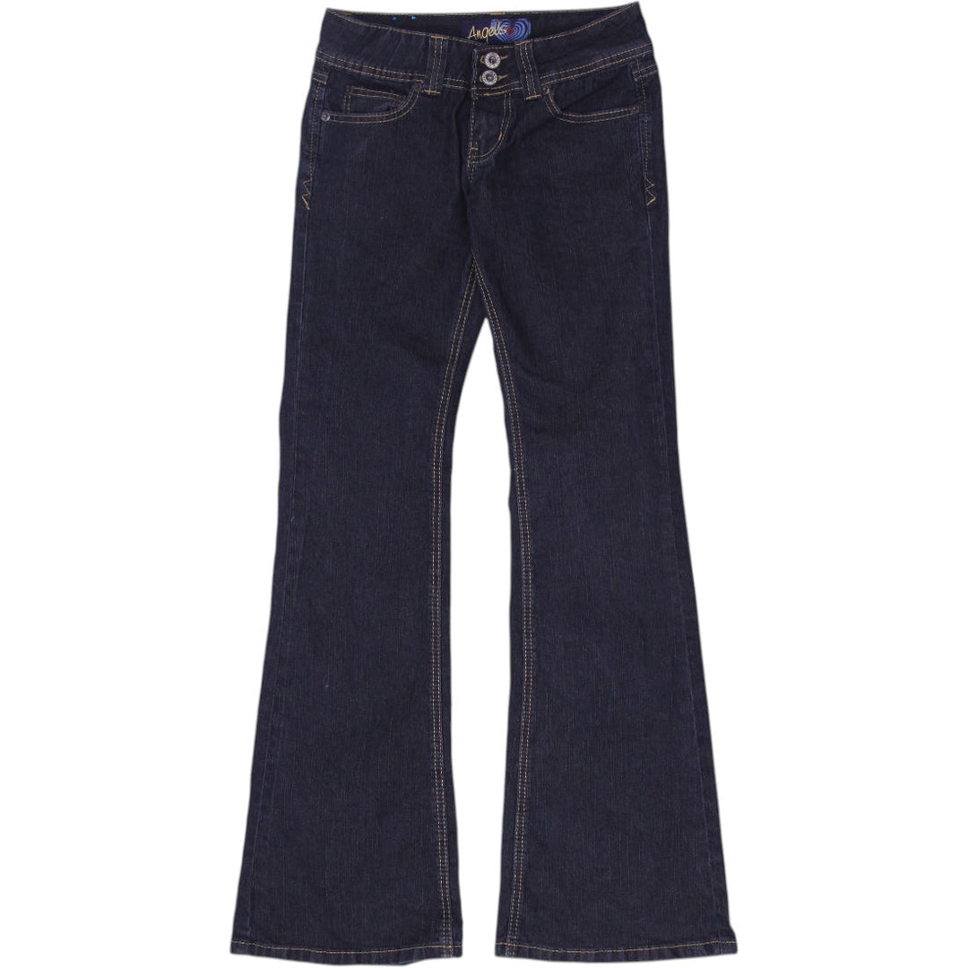 Y2K Ladies Angels Bootcut Stretch Denim Jeans Size 3
