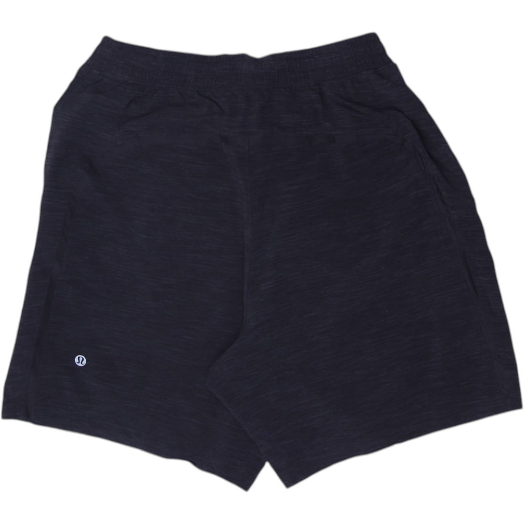 Mens Lululemon Black Elastic Waist Sports Shorts Size M