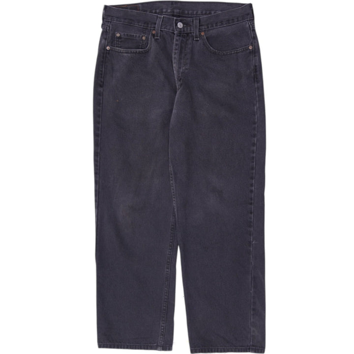 Vintage Levi’s 550 Relaxed Fit Black Denim Jeans Size W33 L32