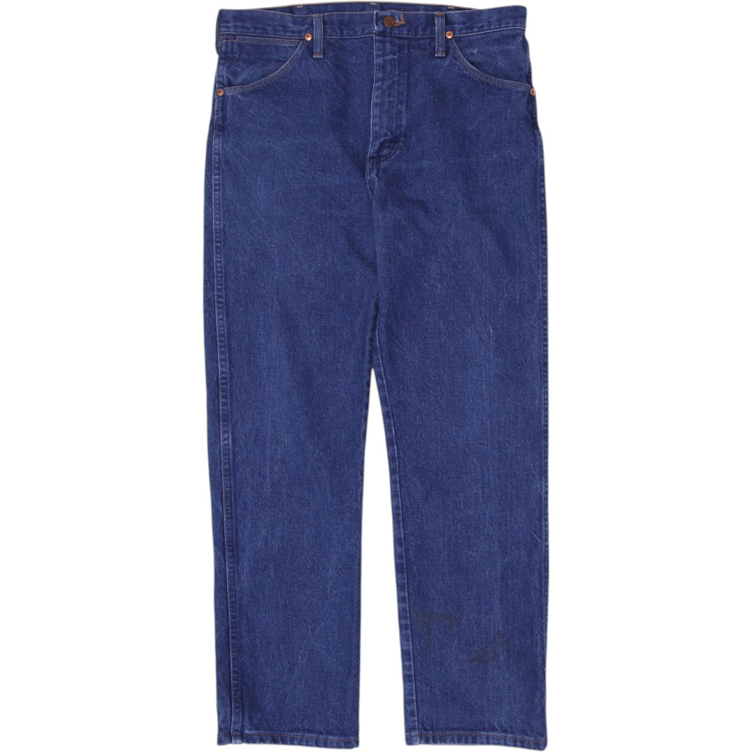 Mens Wrangler 13MWZ Straight Fit Denim Jeans Size 35x30 | Migration_Jeans | Fashion Rerun