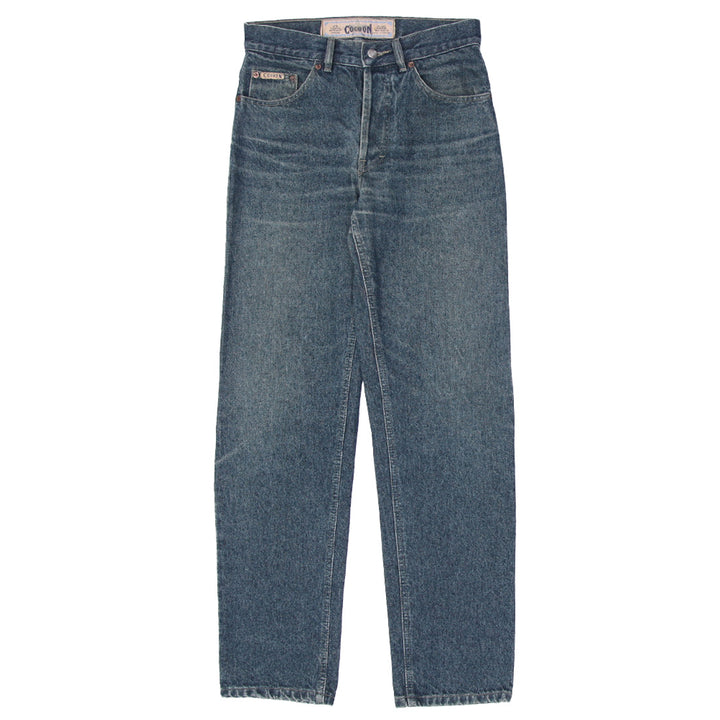 Vintage Cocoon 100% Cotton Button Fly Jeans