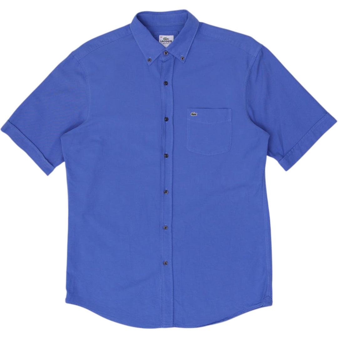 Mens Lacoste Button Up Casual Cotton Polo Shirt Size 40 | Migration_Shirts | Fashion Rerun