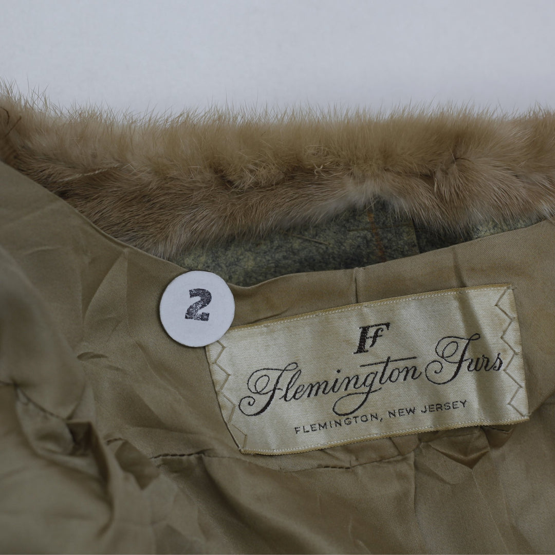 Vintage Flemington Furs Pastel Mink Stole – Mid-Century Luxury Wrap