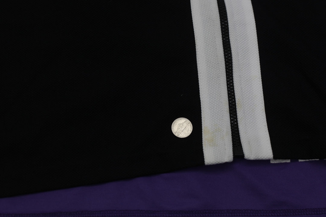 Vintage Champion Toronto Raptors Full Zip Warm Up Shooting Shirt Size M - Fashion Rerun Vintage Migration_Jersey