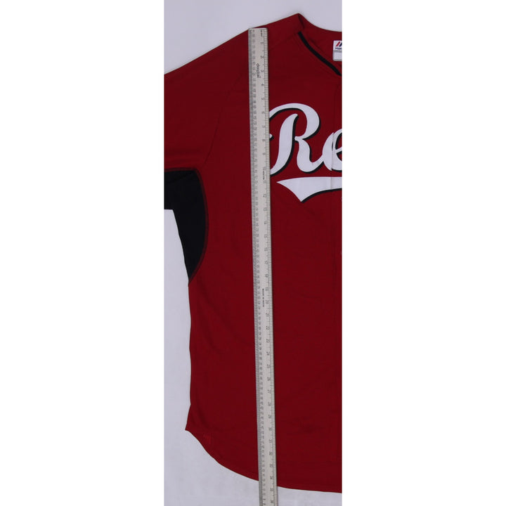Vintage 90s Mens Cincinnati Reds Majestic Cool Base MLB JerseySize 52 | Migration_Jerseys - View 13 | Fashion Rerun