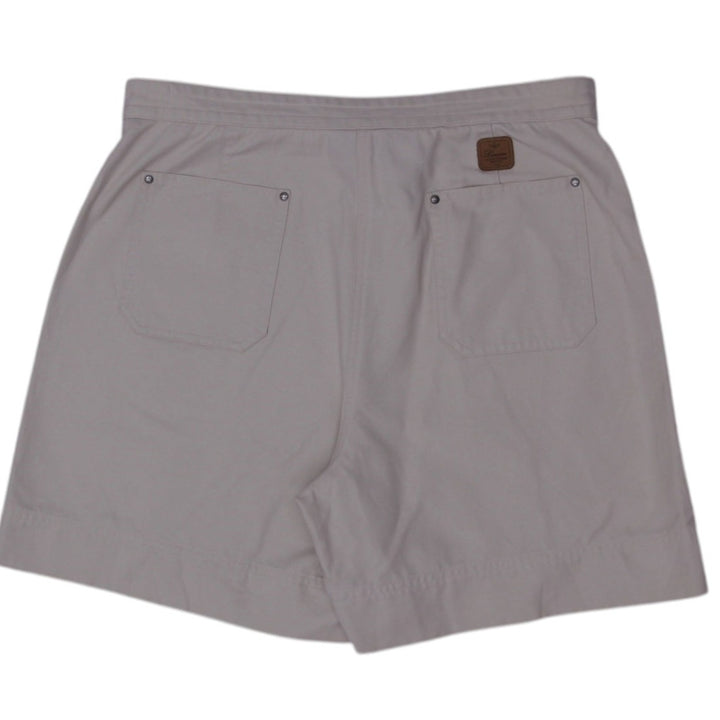 Ladies Ralph Lauren Chino Beige Shorts Size 14 | Migration_Shorts - Side View | Fashion Rerun