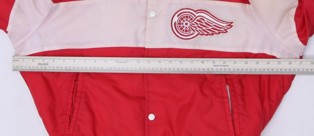Vintage 90s Detroit Red Wings Bomber Jacket NHL Hockey Shain of Canada XL | Migration_Jackets - View 10 | Fashion Rerun