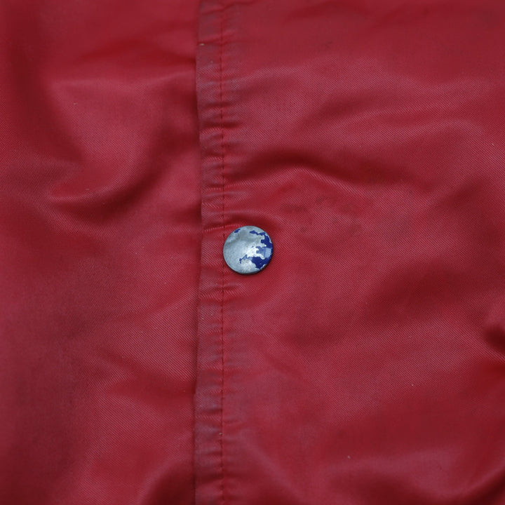 Vintage 80s Shain of Canada Montreal Canadiens Satin Bomber Jacket Size M