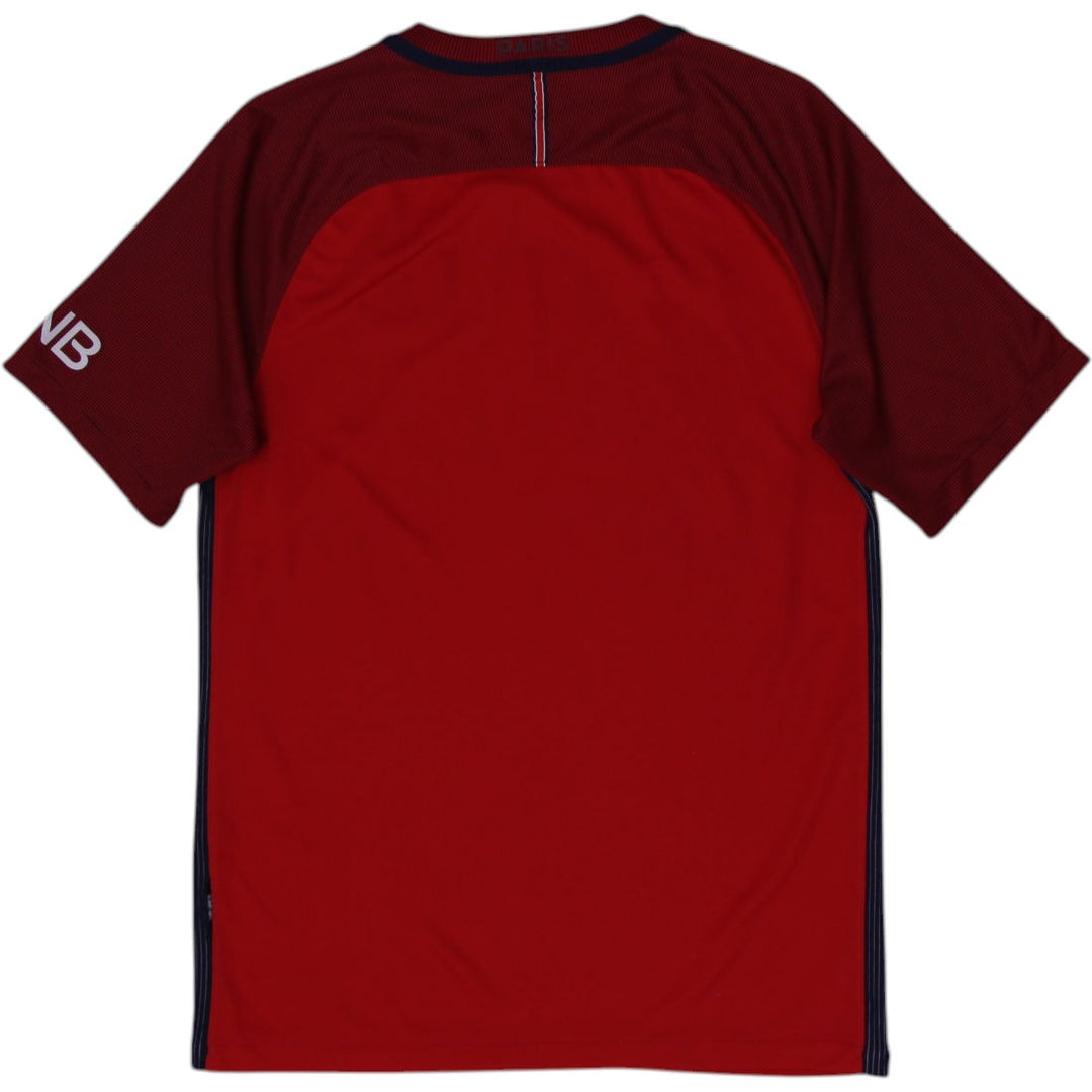 2017-2018 Nike PSG Dri-FIT Soccer Jersey Size S | Migration_Jerseys - Side View | Fashion Rerun