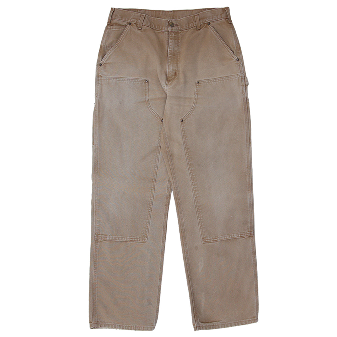 Shop Mens Carhartt B136-BRN Loose Original Fit Double Knee