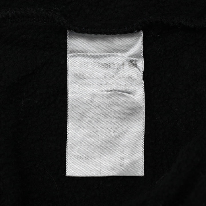 Mens Carhartt Loose Fit Graphic Black Hoodie Size M