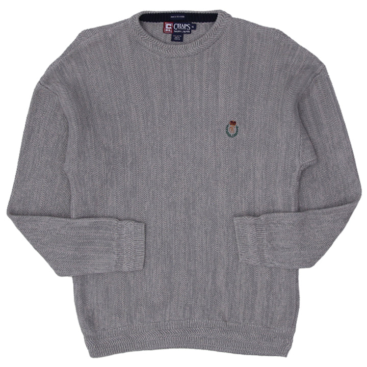 Vintage Chaps Ralph Lauren Hand Framed Knit Sweater Size M - Fashion Rerun Vintage Migration_Sweaters
